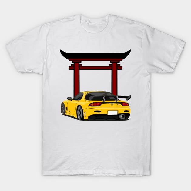 mazda rx7 T-Shirt by artoriaa